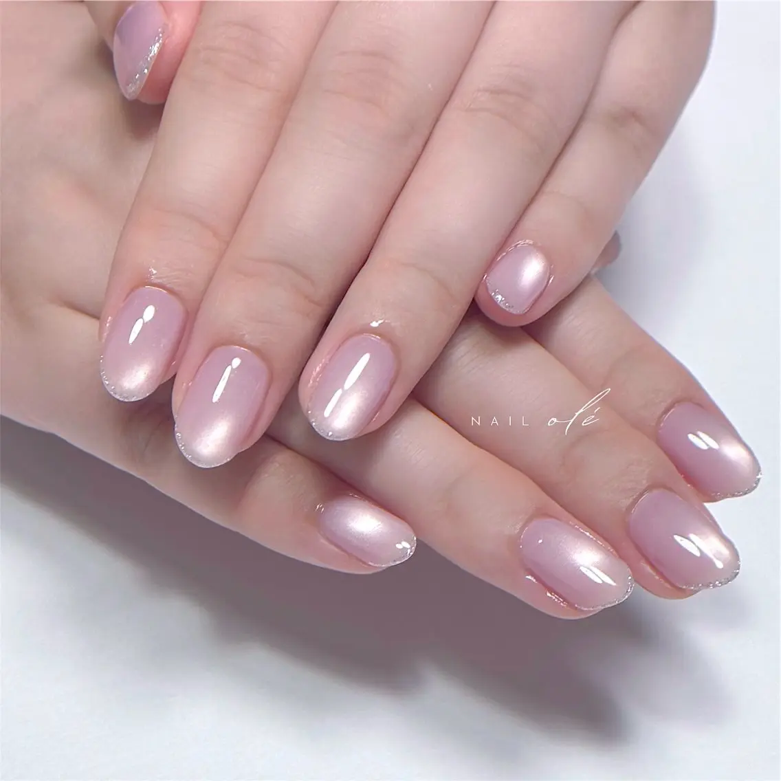 ネイル マグネットネイル オフィスネイル シンプルネイル ハンドネイル NAIL oleのネイルデザイン