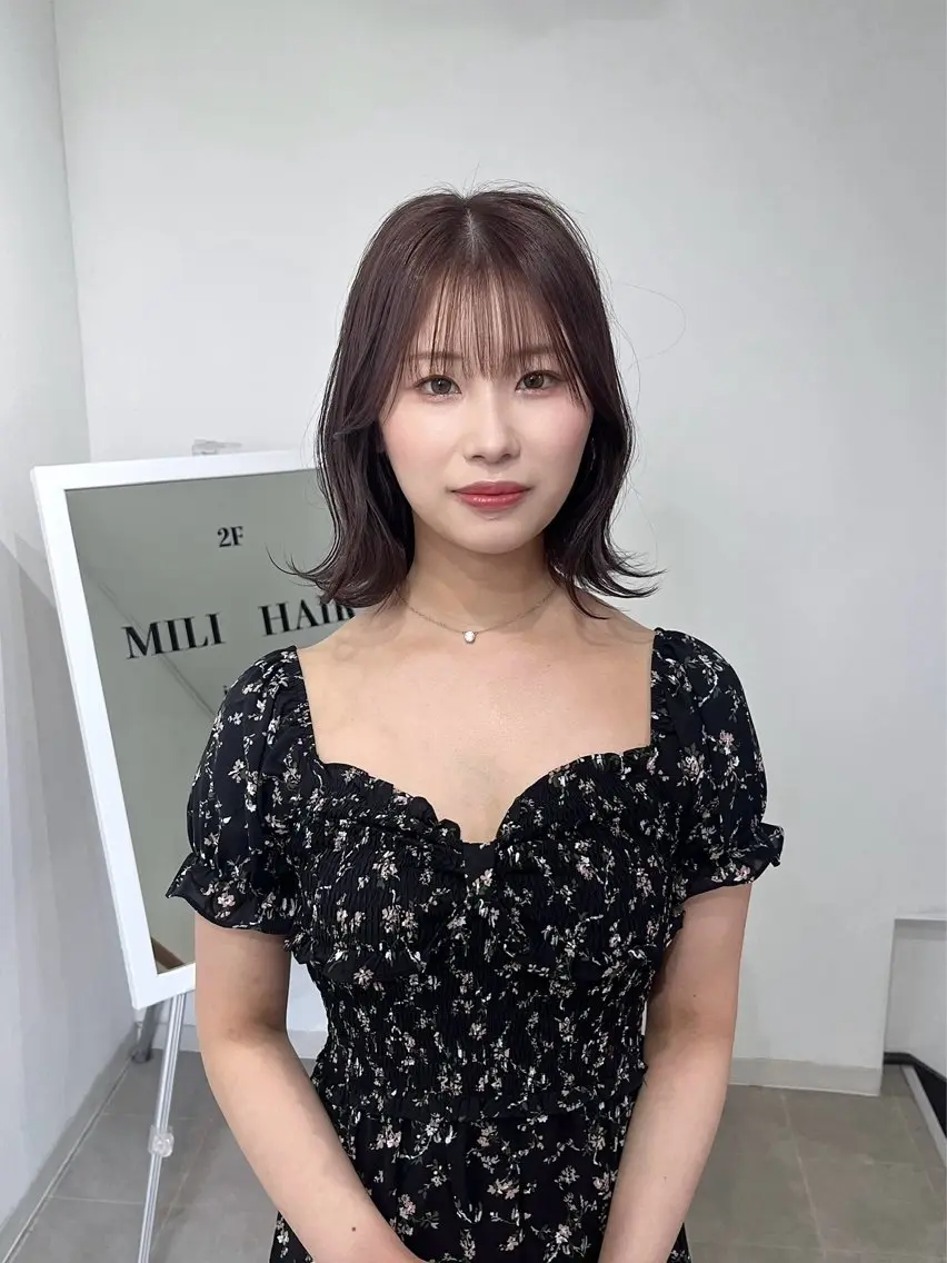 ミディアム カラー 韓国ヘア🇰🇷 RYOTAのヘアスタイル
