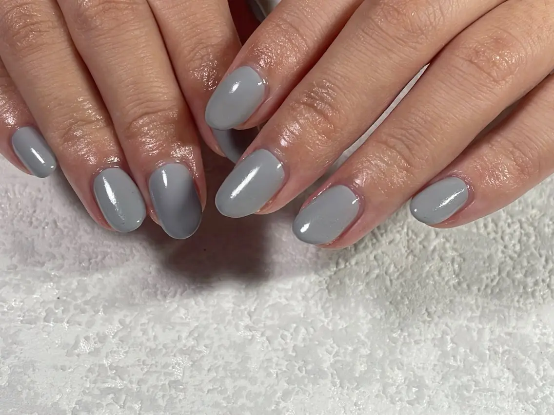 ネイル オーロラネイル フットネイル フレンチネイル ジェルネイル 韓国ネイル ハンドネイル kiki nail &brow二子玉川のネイルデザイン
