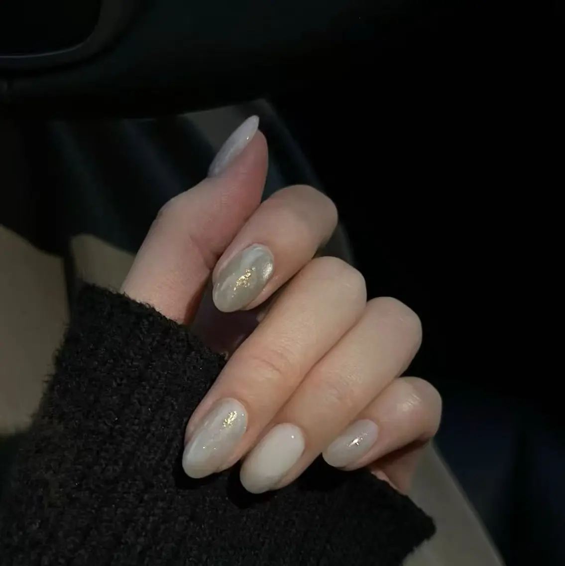 ネイル オーロラネイル フラワーネイル フットネイル フレンチネイル ジェルネイル ハンドネイル BabyYouMi nailのネイルデザイン