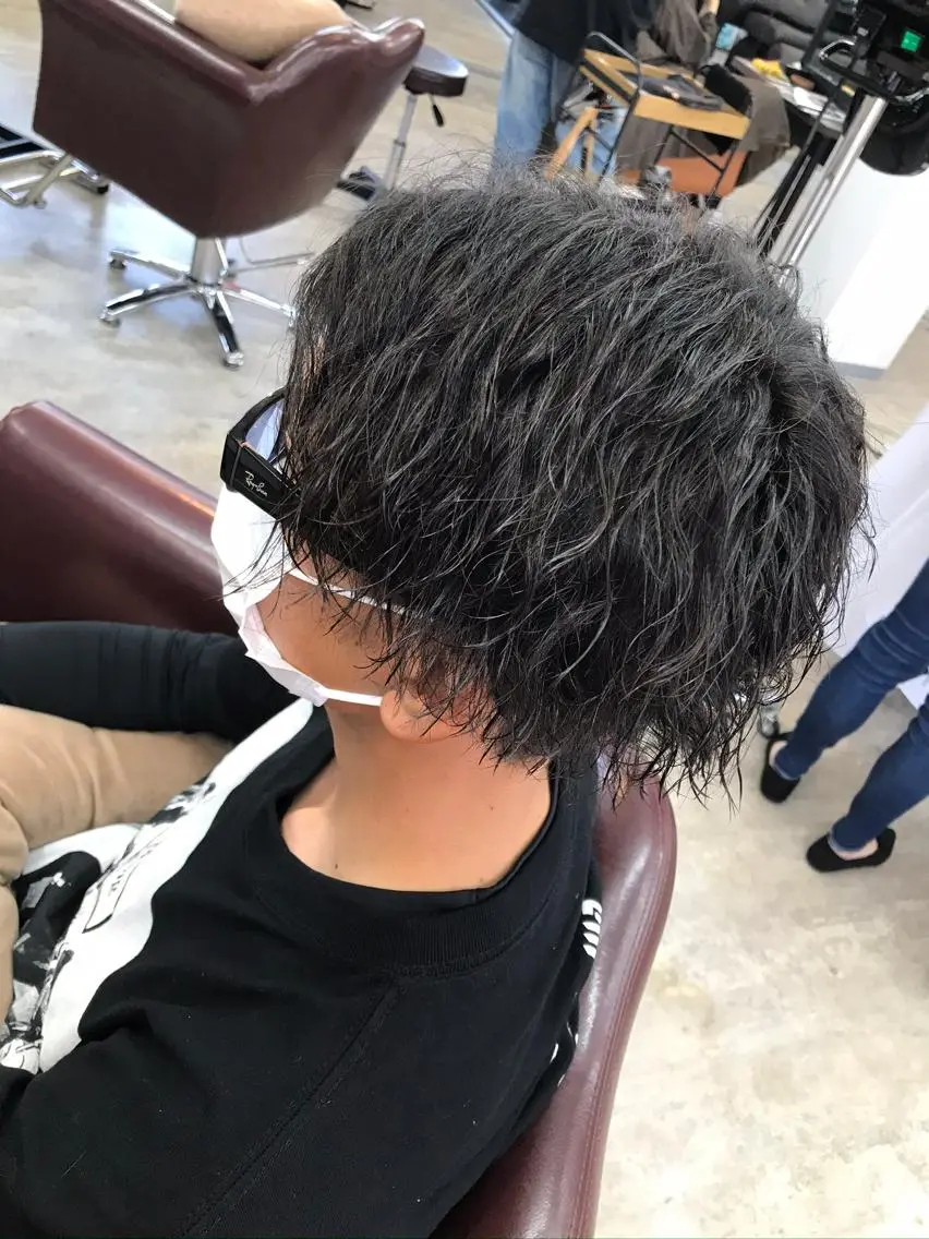 【男性限定】似合わせカット+ツイストorスパイラルパーマ\15510→¥13100の写真
