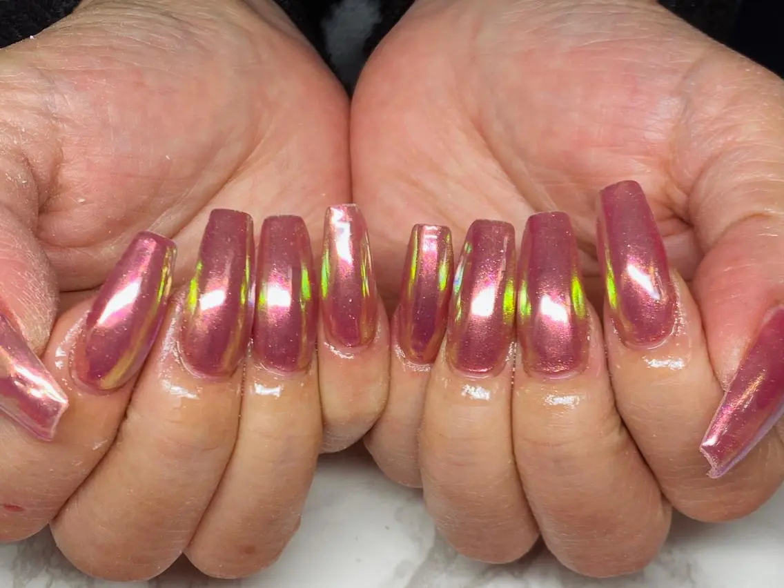 ネイル オーロラネイル 長さ出し Beauty Salon Lunaのエステ・リラクイメージ