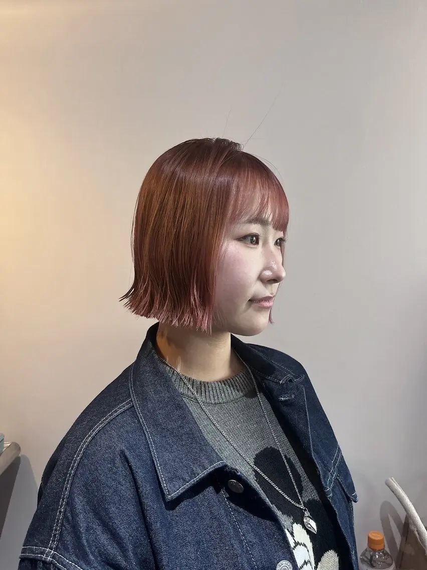 ミディアム カラー ヘアアレンジ カット ヘアカラー 💠urara opus💠🩵のヘアスタイル