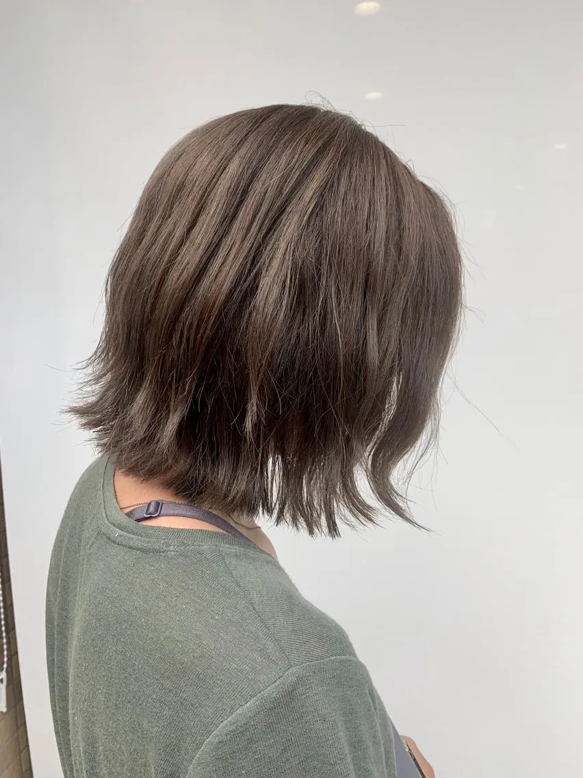 新規限定《✨人気No.1✨》艶カラー&トリートメント☘️¥6000/17時までの写真