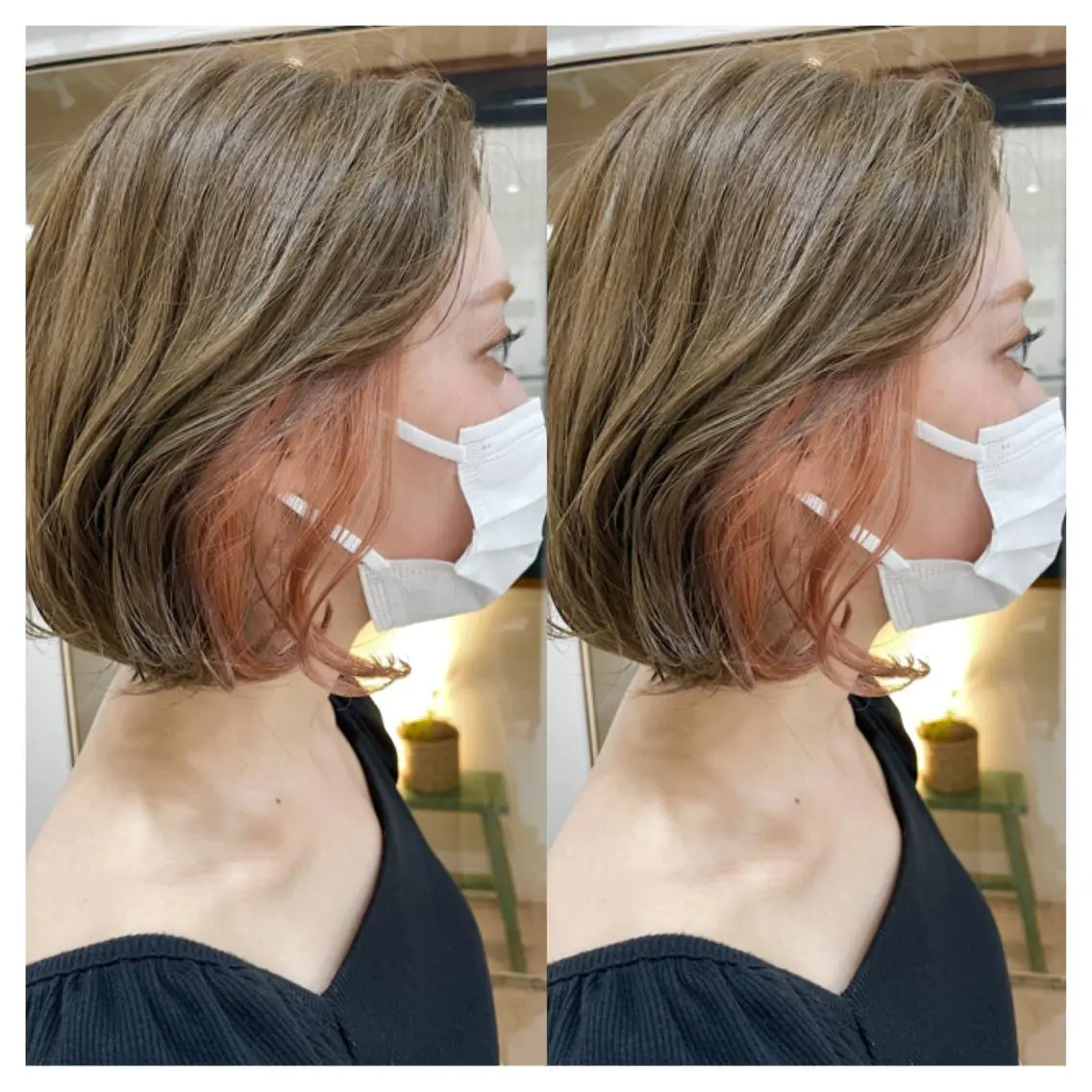 ショート カラー カット ヘアカラー トリートメント 村山 茉衣のヘアスタイル