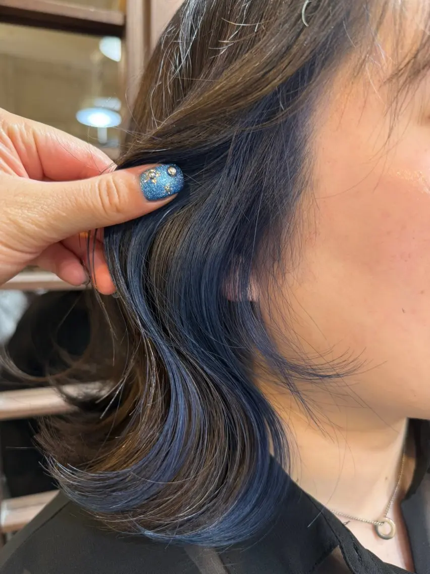 カラー ヘアカラー 中村 朱沙のヘアスタイル