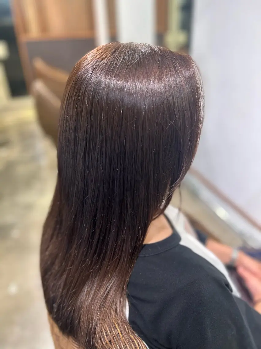 カラー ヘアカラー 中台 まゆのヘアスタイル