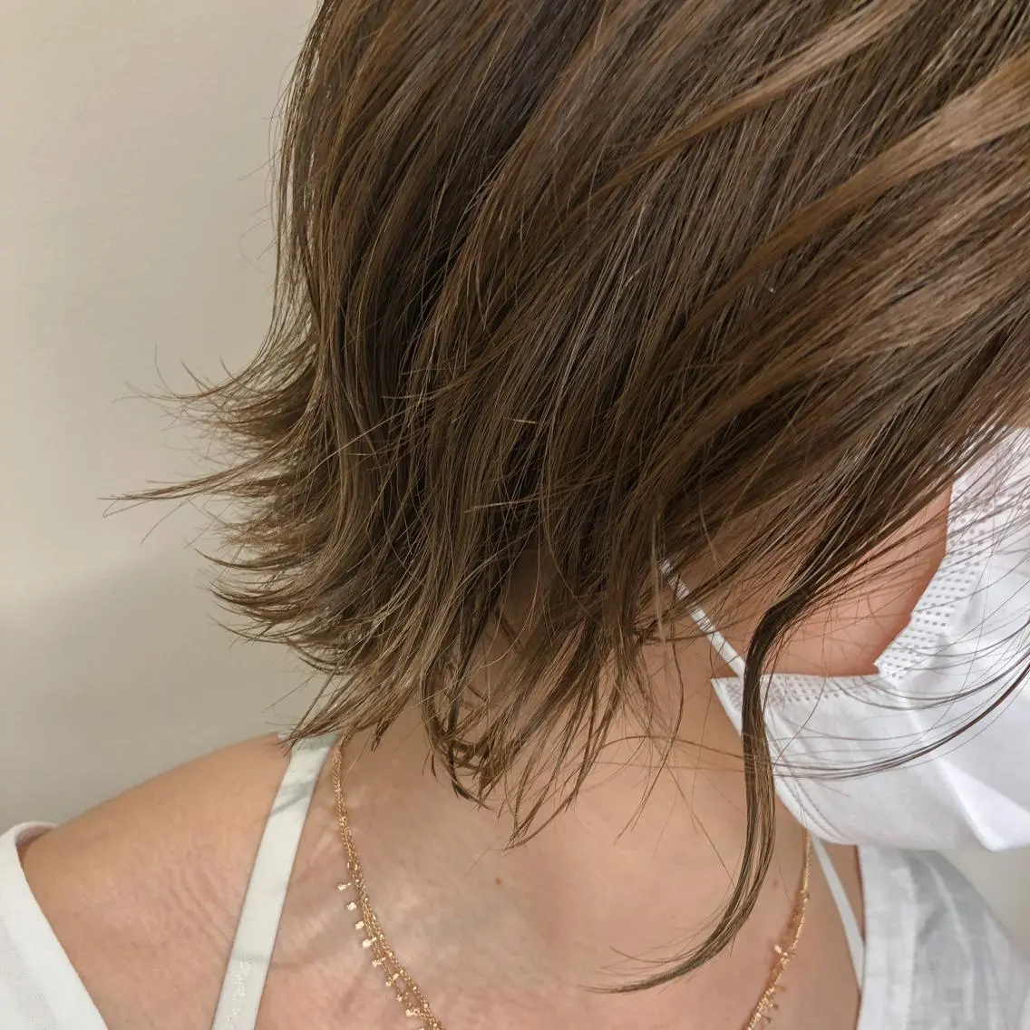ショート カット 縮毛矯正 トリートメント レイヤー/韓国ヘア 縮毛矯正🫧鈴木颯のヘアスタイル