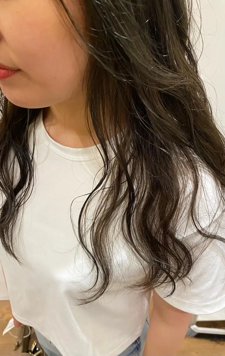 カット×アッシュカラー🥏の写真