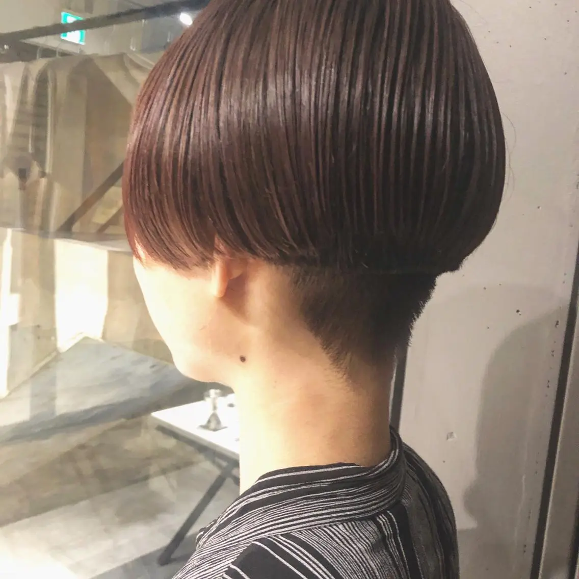 ショート ボブ カット stylist 杉浦駿生のヘアスタイル