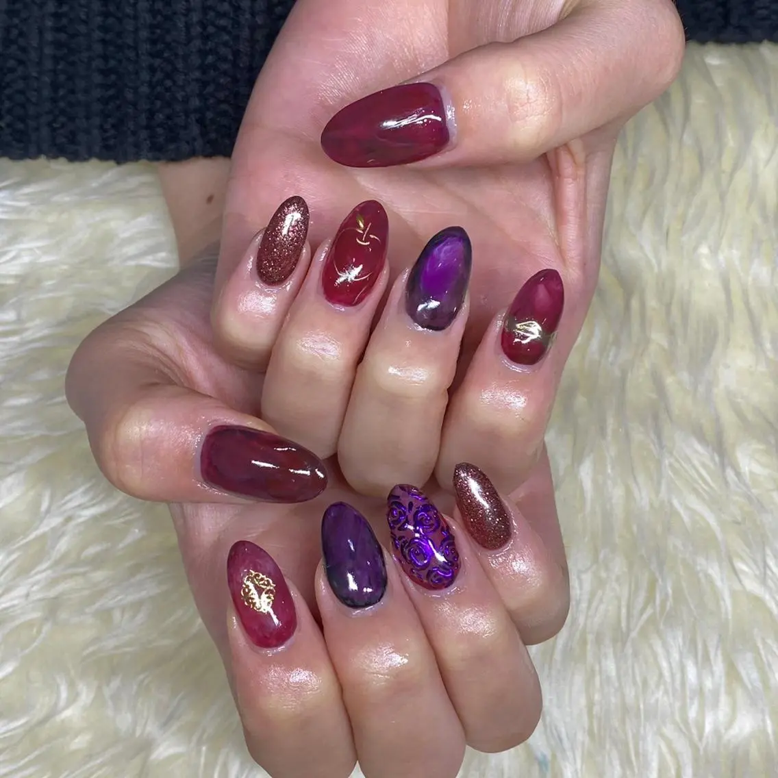 ネイル アートネイル ハンドネイル Nail&eye Belire 新宿のネイルデザイン