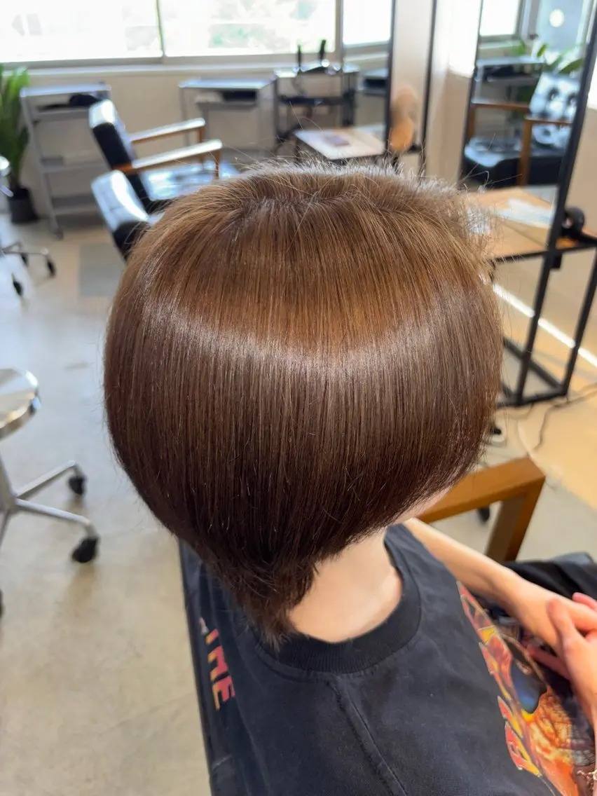 メンズ ヘアカラー 大藤 守遥のヘアスタイル