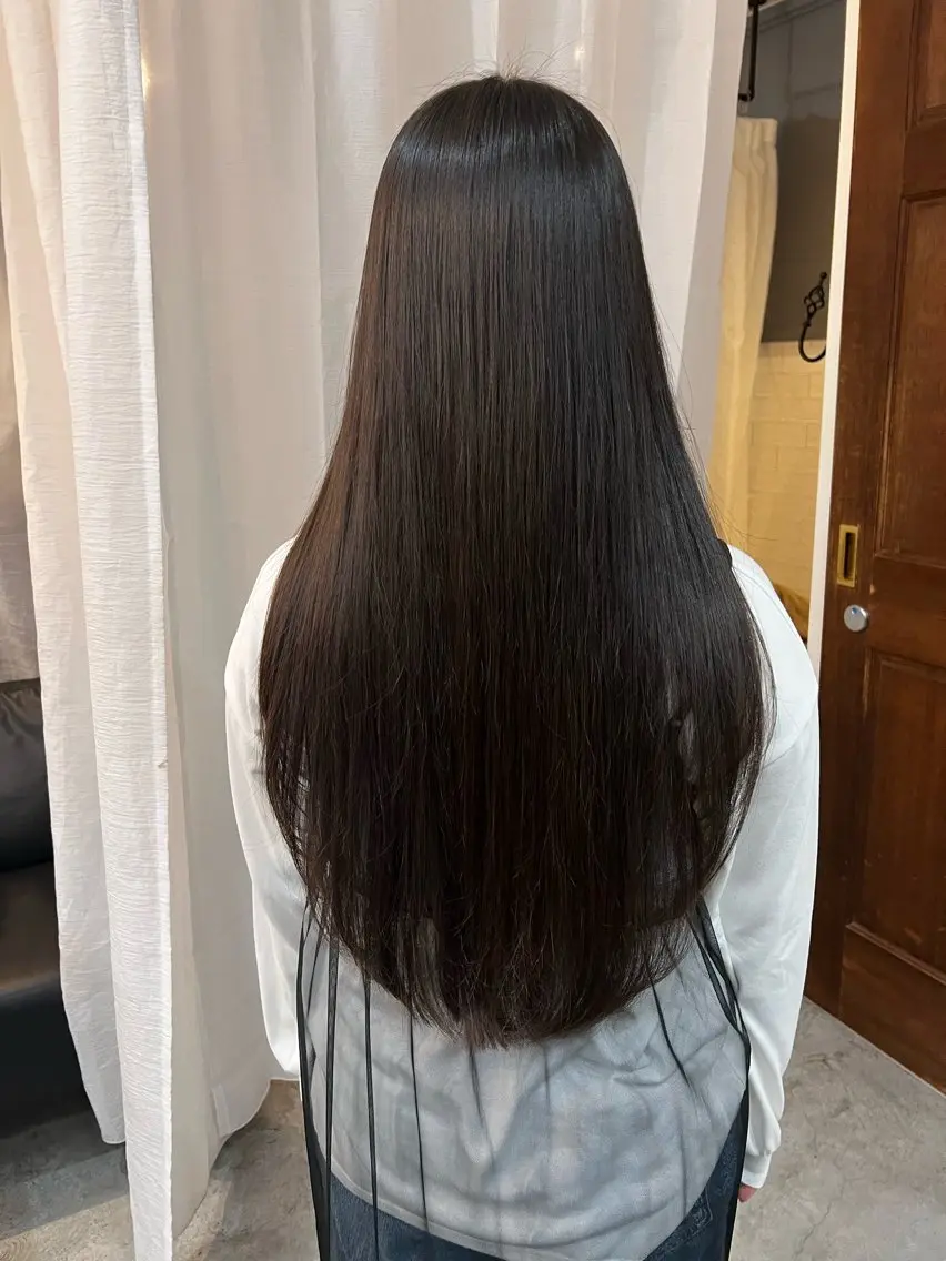 ✨【学割U24】カット＋髪質改善ストレート（美髪縮毛矯正）の写真