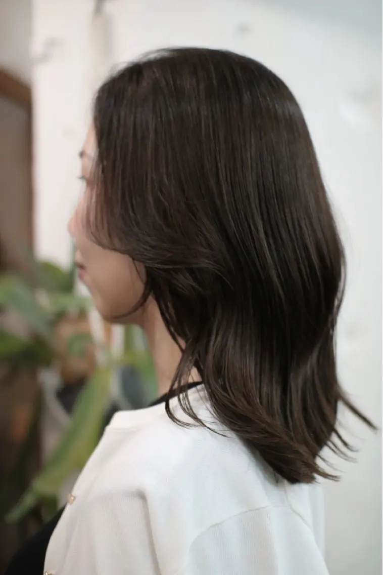 セミロング カラー カット ヘアカラー トリートメント 木村陸弥🌿似合わせ 再現性メンズヘアのヘアスタイル