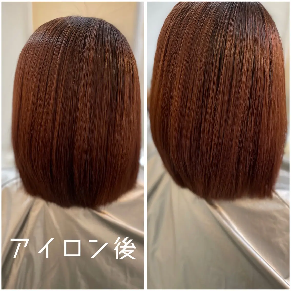 ミディアム パーマ ストレートパーマ Calore カロレのヘアスタイル