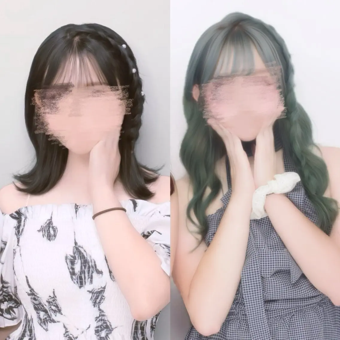 セミロング ヘアアレンジ ボブ ヘアセット レイヤー/ヘアセット 𝗥𝗜𝗢‎🤍のマツエク・マツパデザイン
