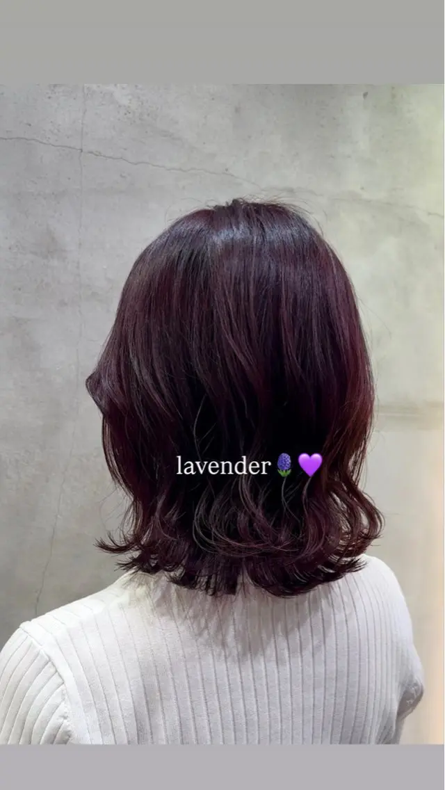 ミディアム ヘアカラー 【lond】🩶 Marinのヘアスタイル