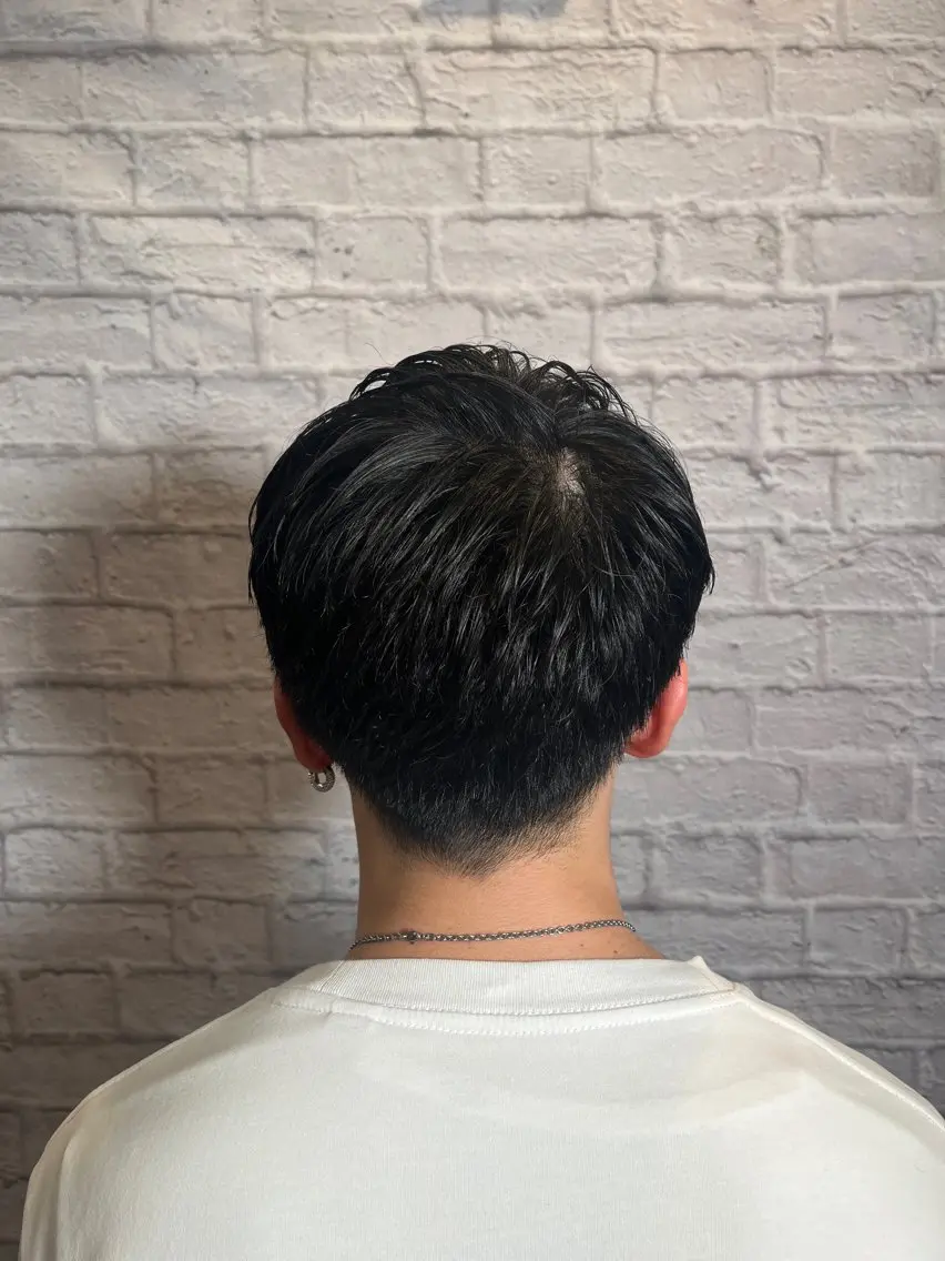 ミディアム 無料メンズカット❗️ 佐藤光のヘアスタイル