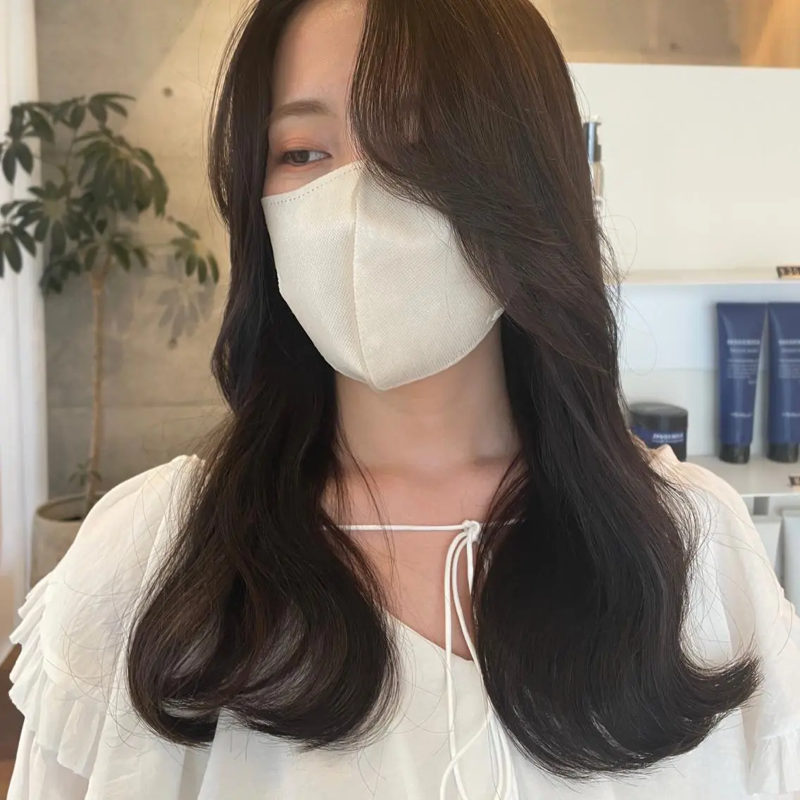 ロング カラー ブラウンカラー レイヤーカット レイヤーカット🎀 kanaのヘアスタイル
