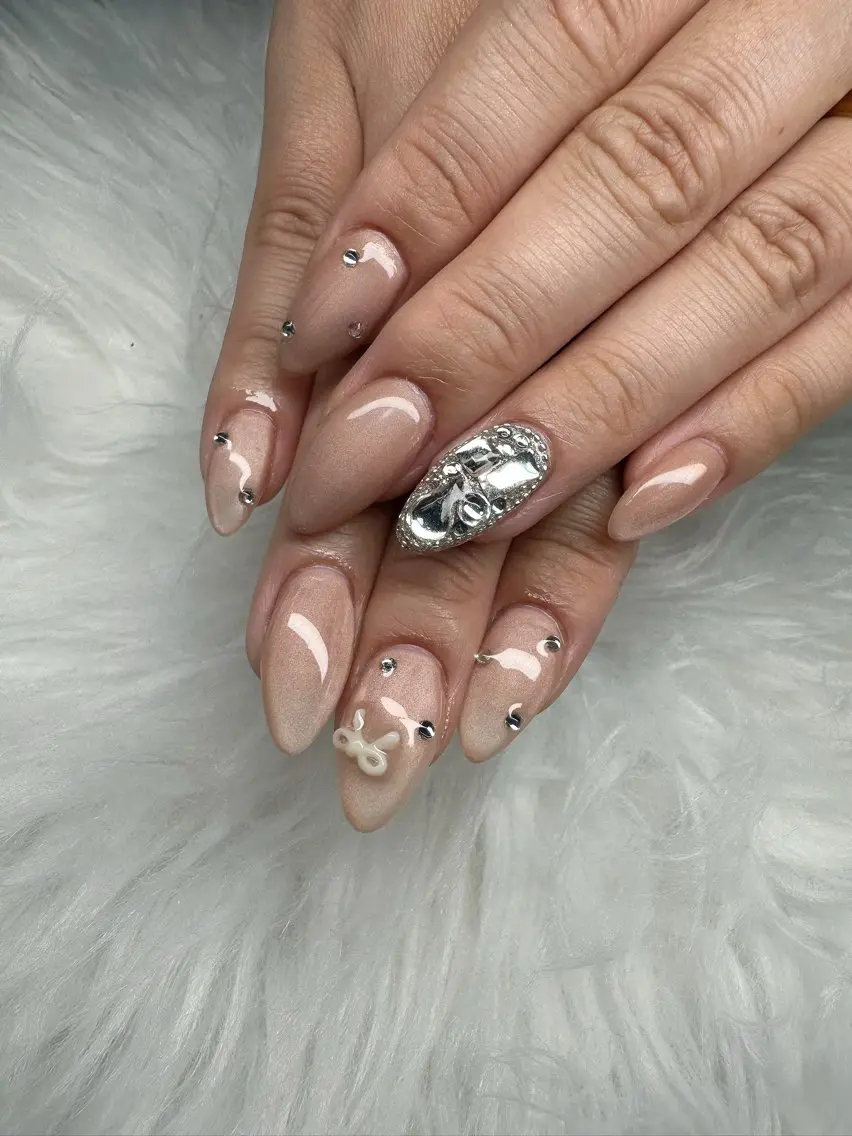 ネイル マグネットネイル ハンドネイル Nail salon M.のネイルデザイン