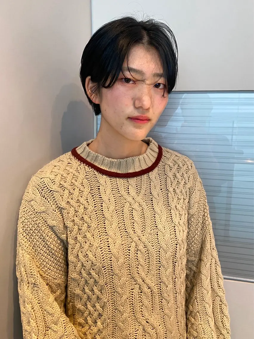 ショート カラー カット ヘアカラー トリートメント mai / linoah˚✧のヘアスタイル