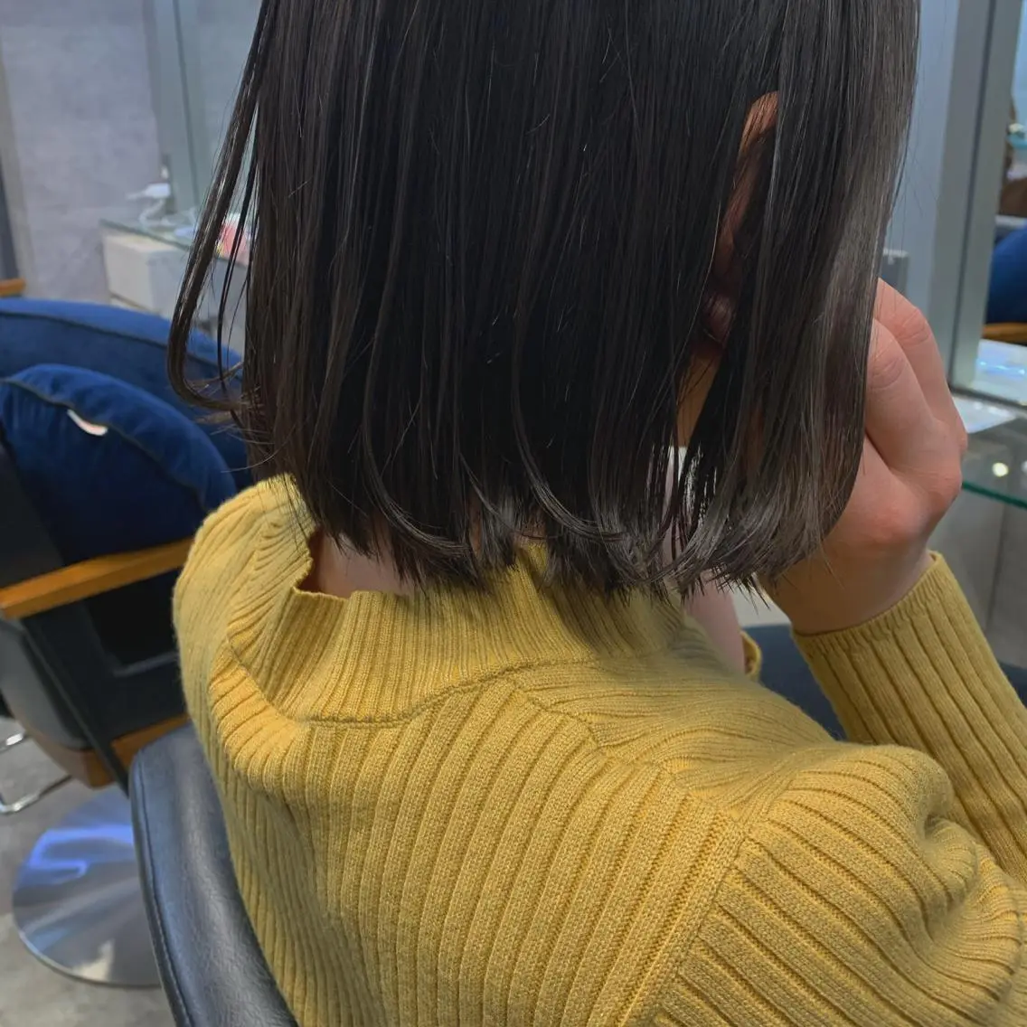 ミディアム ボブ 今野 美栄のヘアスタイル