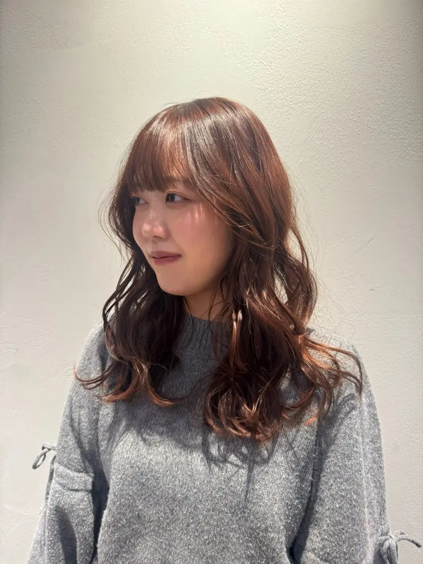 セミロング 🦢パーマモデル 様募集中🦢AI🫧のヘアスタイル