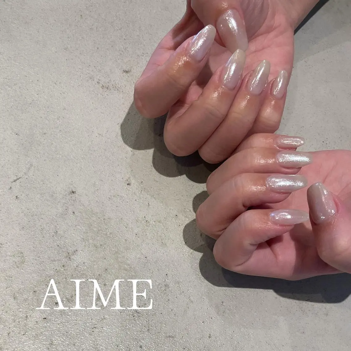 ネイル アートネイル ハンドネイル AIME （momo）のネイルデザイン