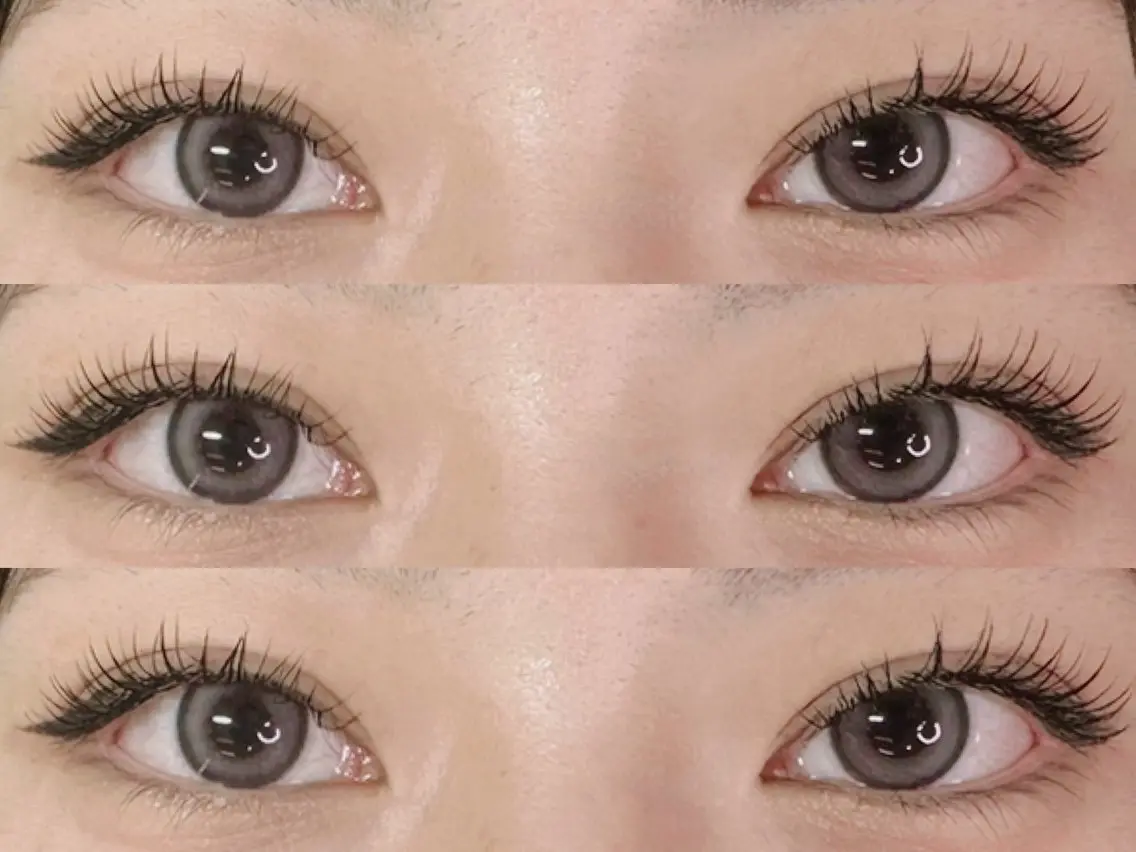マツエク・マツパ フラットラッシュ まつげパーマ 一重×まつ毛パーマ ボリュームラッシュ サン美容室 ♡の眉毛・アイブロウイメージ