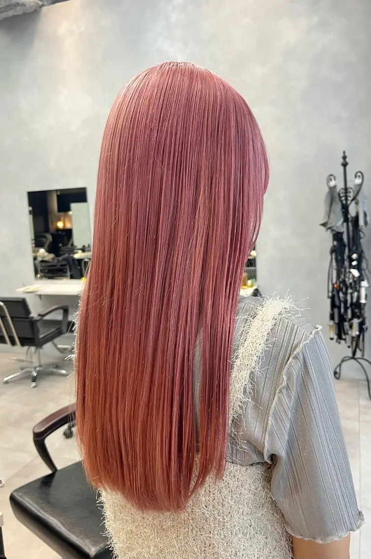ロング カラー カット ヘアカラー 🦩レイヤー|透明感 カラー🦩makoのヘアスタイル