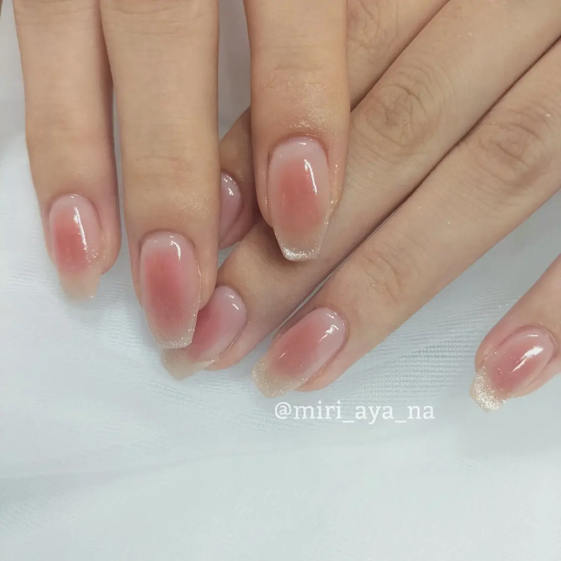 ネイル 新宿代々木/キレイめ ちゅるん/miriのネイルデザイン