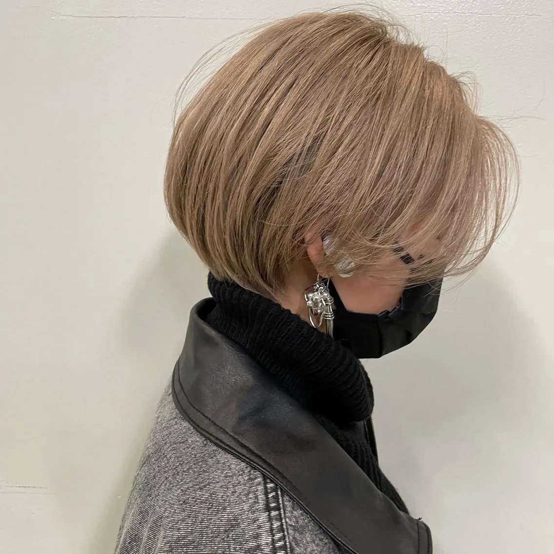 ショート カラー ヘアカラー トリートメント 心斎橋 美髪職人 近江のヘアスタイル
