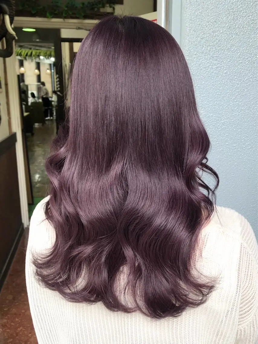 ロング ヘアカラー 中島 大聖のヘアスタイル