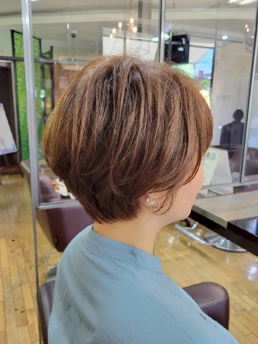 ショート カラー LAPIS 東口店のヘアスタイル