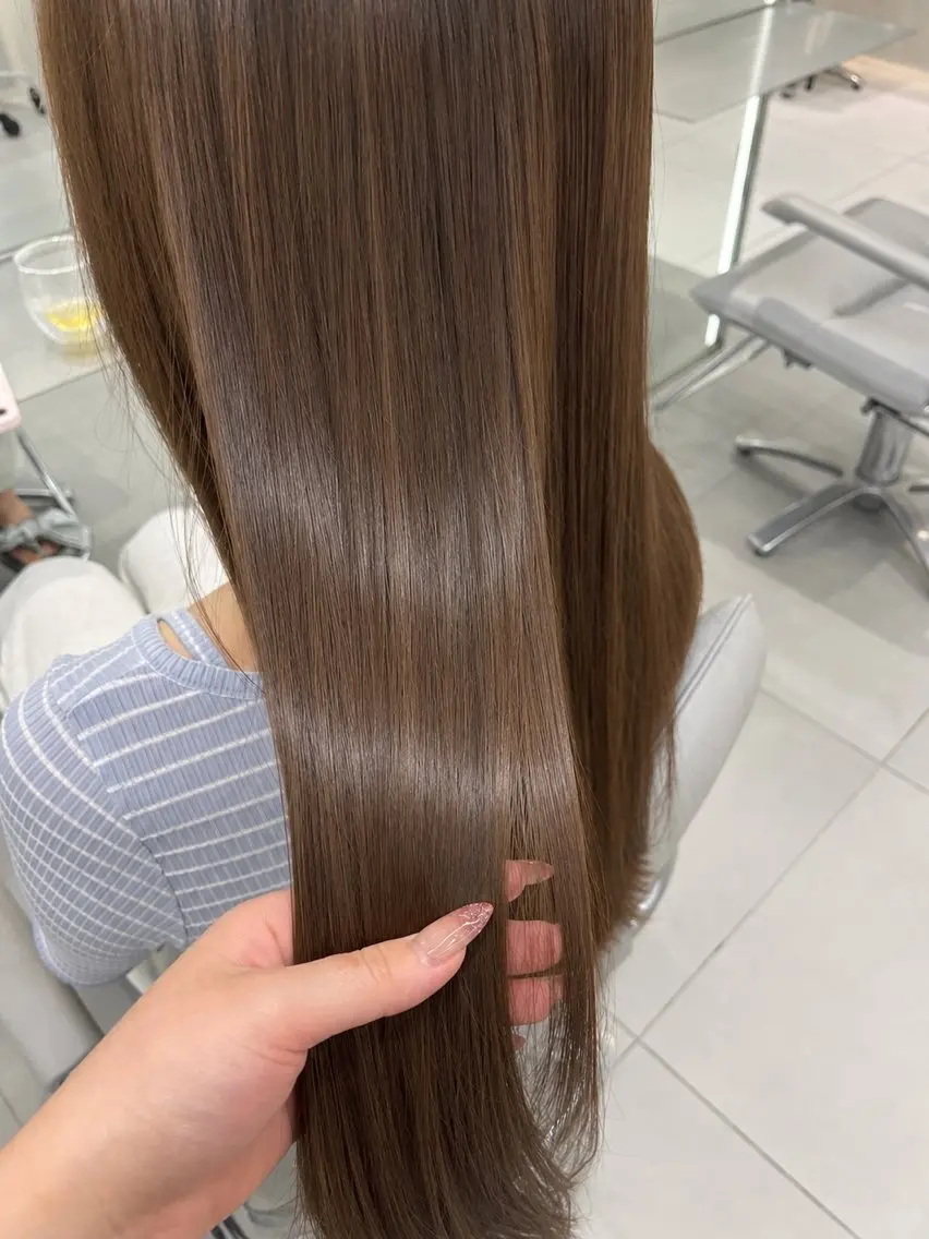 ロング カラー ヘアカラー ar+ こころ🎀のヘアスタイル