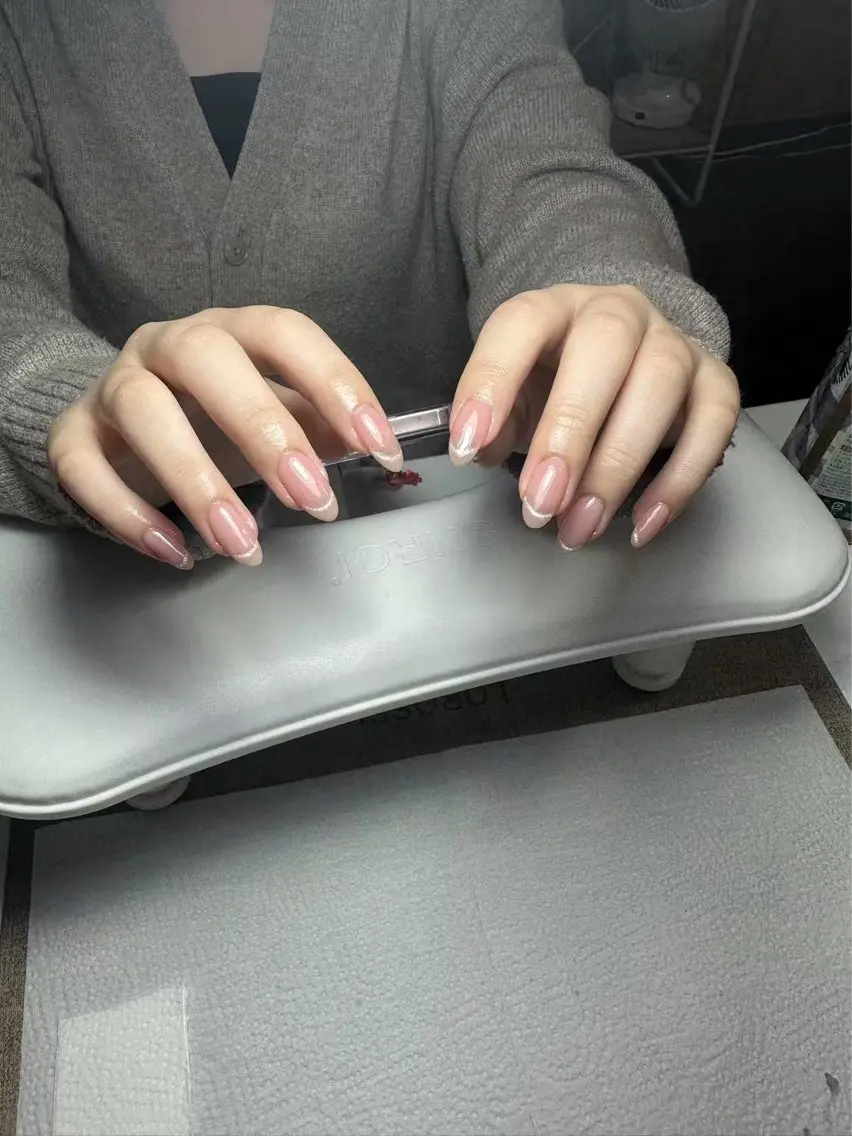 ネイル アートネイル チークネイル 長さ出し マグネットネイル 持ち込み ハンドネイル 長出し専門店🎀 HARO💕Nailのネイルデザイン