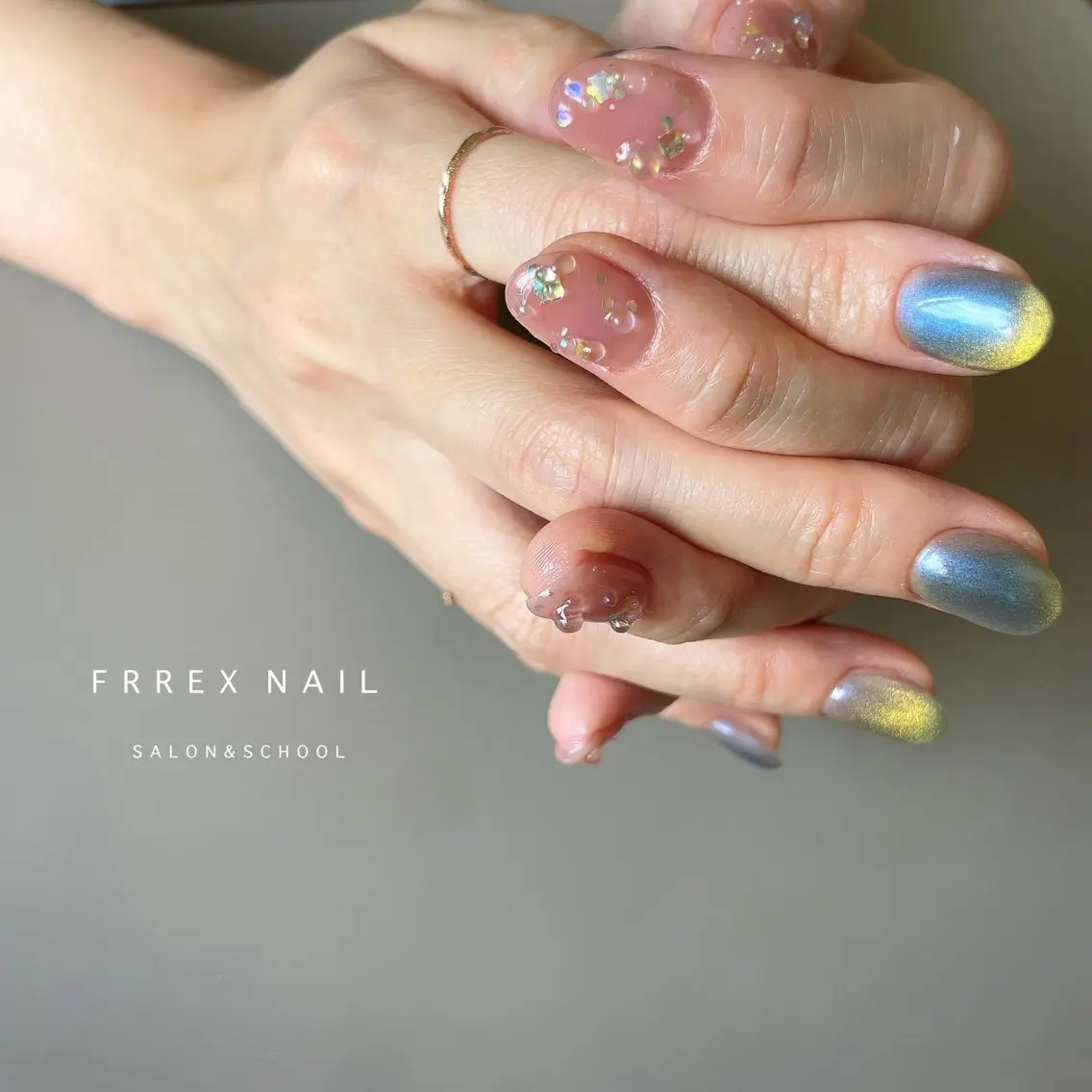ネイル ハンドネイル フットネイル freex nail /ニュアンス/個性派のネイルデザイン