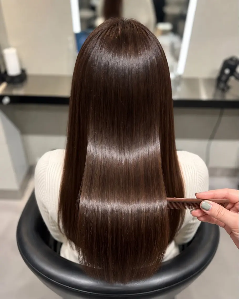 ミディアム カラー ブラウンカラー 🌈ウルトワ水素 髪質改善naru🌈のヘアスタイル