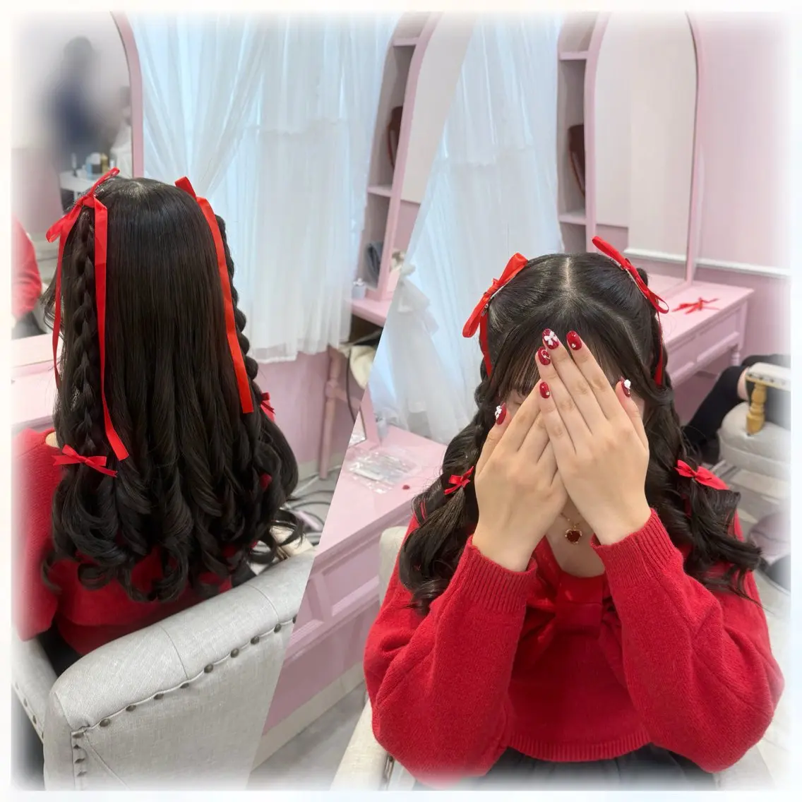 ヘアアレンジ ヘアセット 🤍AIRA🤍のヘアスタイル