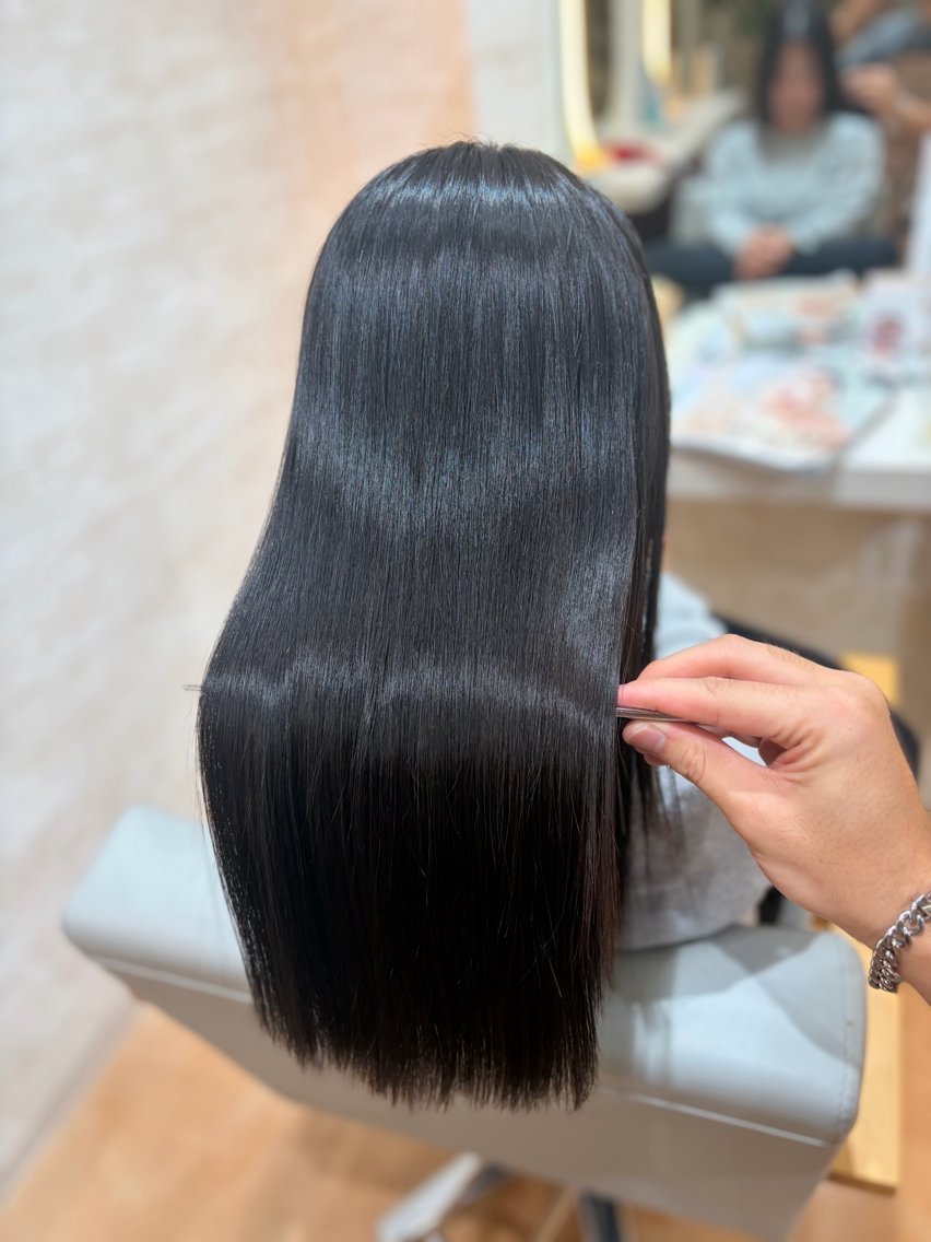 ミディアム 髪質改善特化/縮毛矯 正特化/Sorutoのヘアスタイル