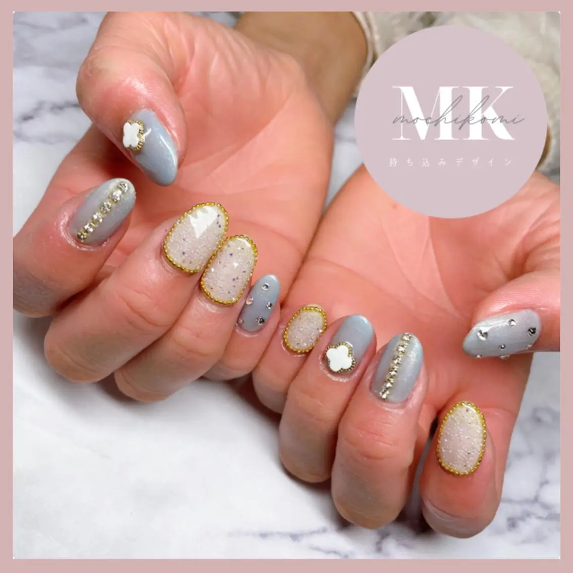 ネイル 韓国ネイル Nailsalon Caiseのネイルデザイン