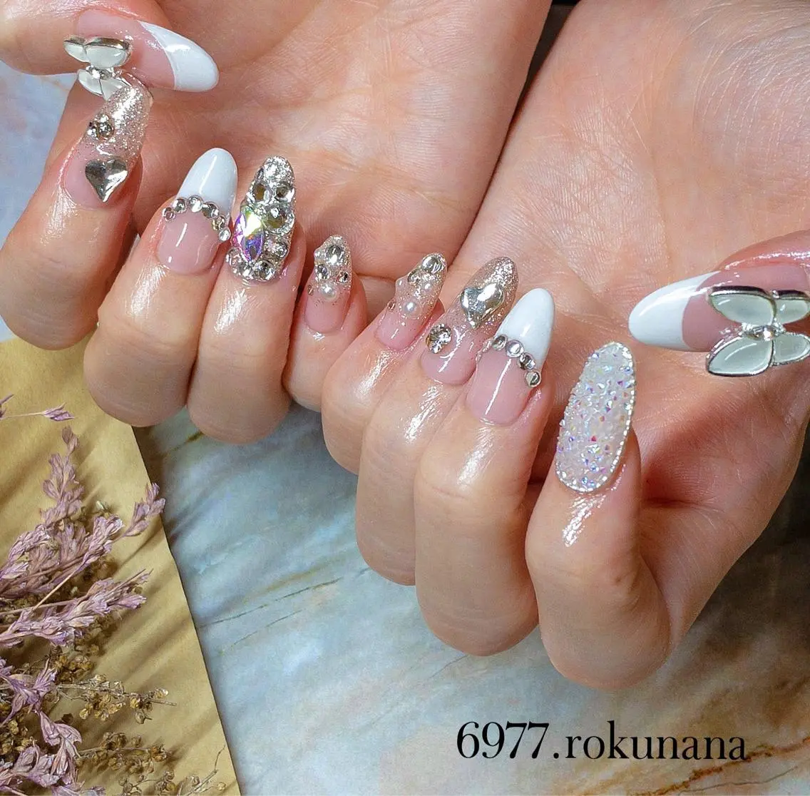 ネイル 持ち込み rokunana 佐野のネイルデザイン