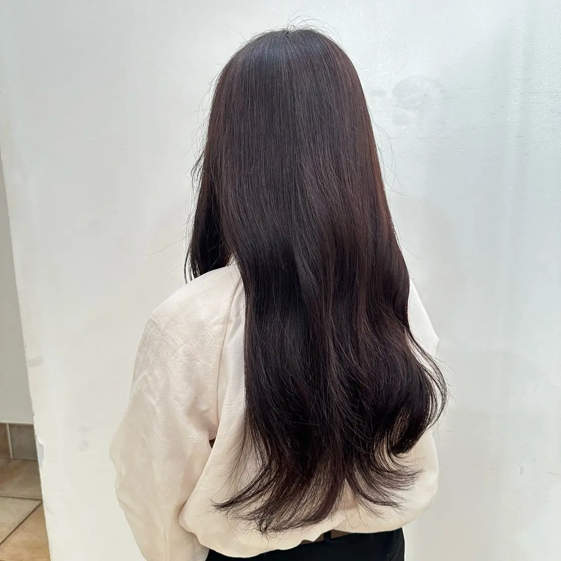 ロング カラー ブラウンカラー イルミナカラー ピンクカラー ピンクブラウン ✵ ✯MOMOKA✯ ✵のヘアスタイル