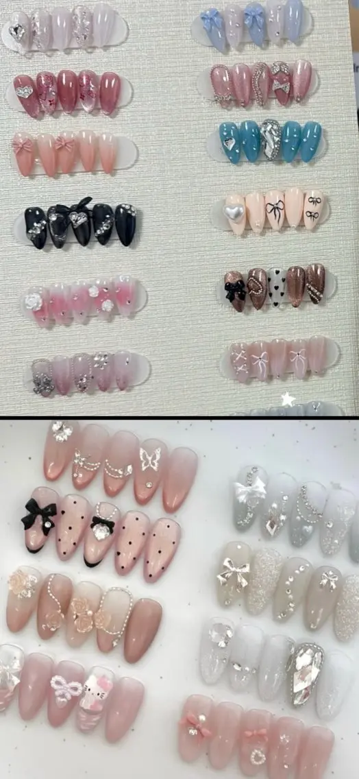 【New open限定 】ソフトオフ無料 トレンドゴージャス定額ネイルの写真