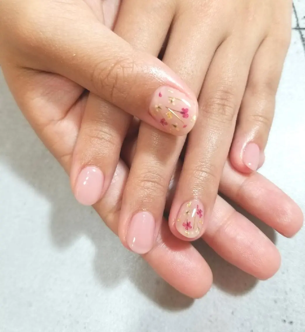 ネイル アートネイル ワンカラーネイル nijiiro🌈 サトウのネイルデザイン