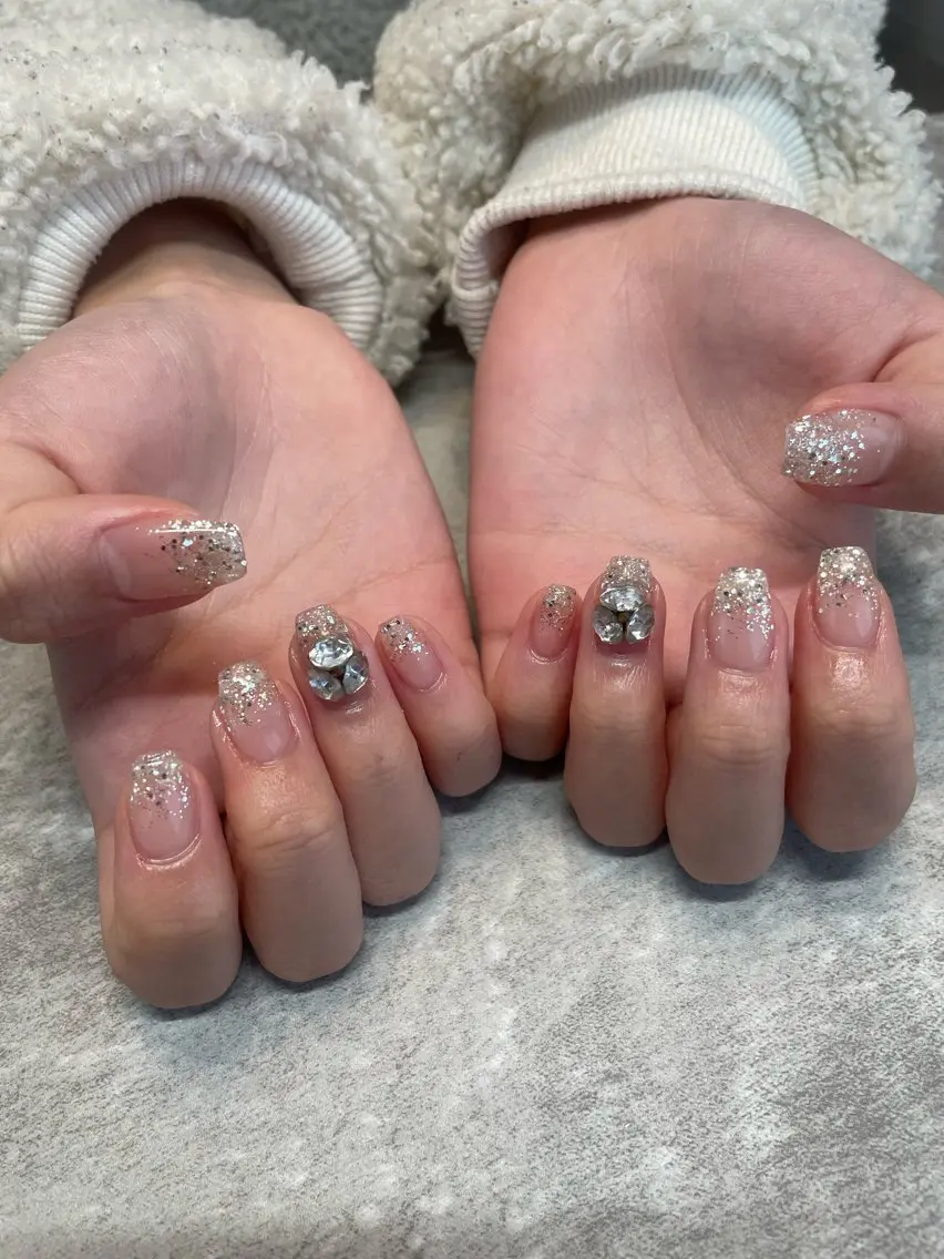 ネイル グラデーション ハンドネイル nail salon alivioのネイルデザイン