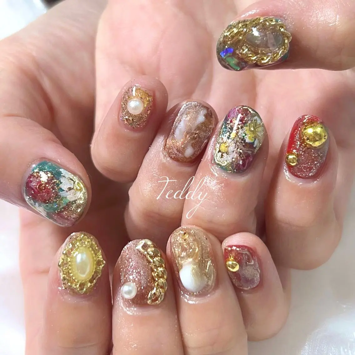 ネイル ハンドネイル ERINA ♥のネイルデザイン