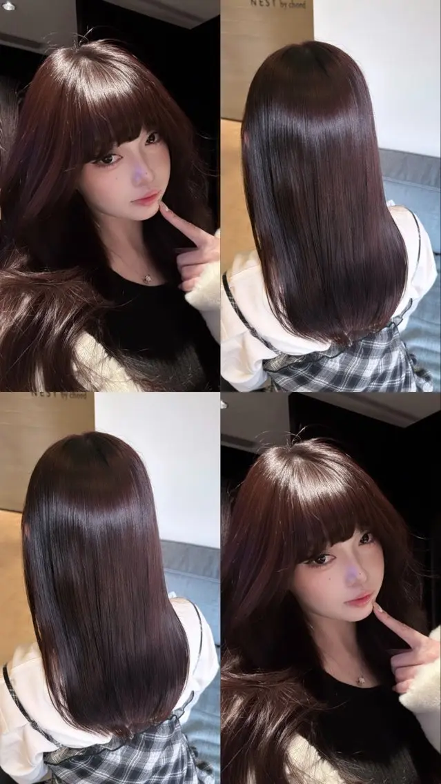 カラー ラベンダーカラー ☪︎*｡꙳ 𝓝𝓪𝓸のヘアスタイル