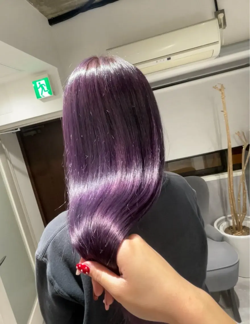カラー ヘアカラー mimiiy fukaのヘアスタイル