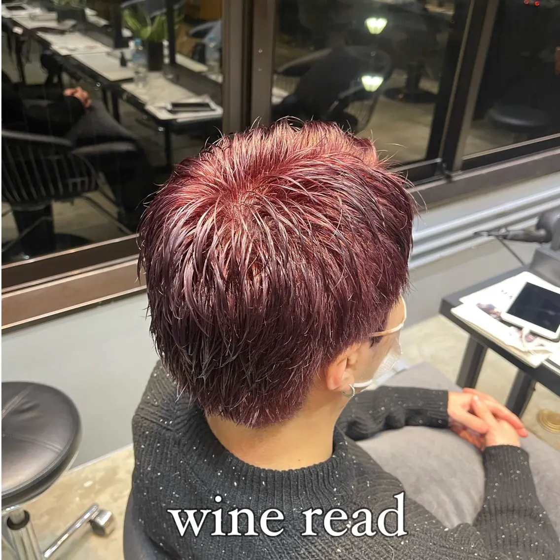 カラー メンズ カット ヘアカラー トリートメント ✨縮毛矯正　韓国ヘア レイヤー✨大濱快斗のヘアスタイル